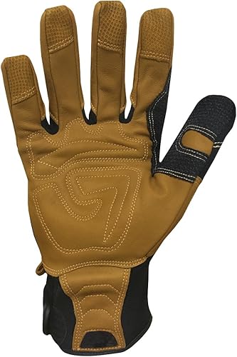 Miniatura 2 de Ironclad Ranchworx - Guantes de trabajo RWG2 guantes de trabajo de cuero Premier ajuste de rendimiento duraderos lavables a máquina 1 par