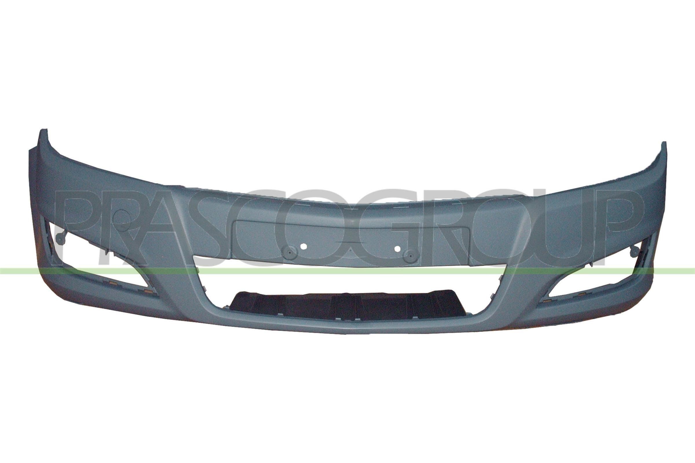 Paraurti Anteriore Prasco Per Fiat Seicento - Ricambio Premium Greenline, Colore Nero