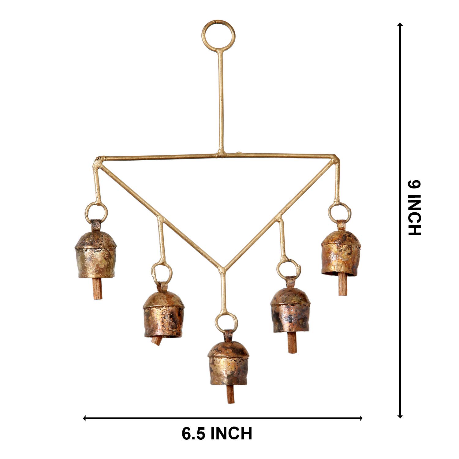 Carillon à vent unique fait main Feng Shui Cloches pour extérieur intérieur et décoration de jardin