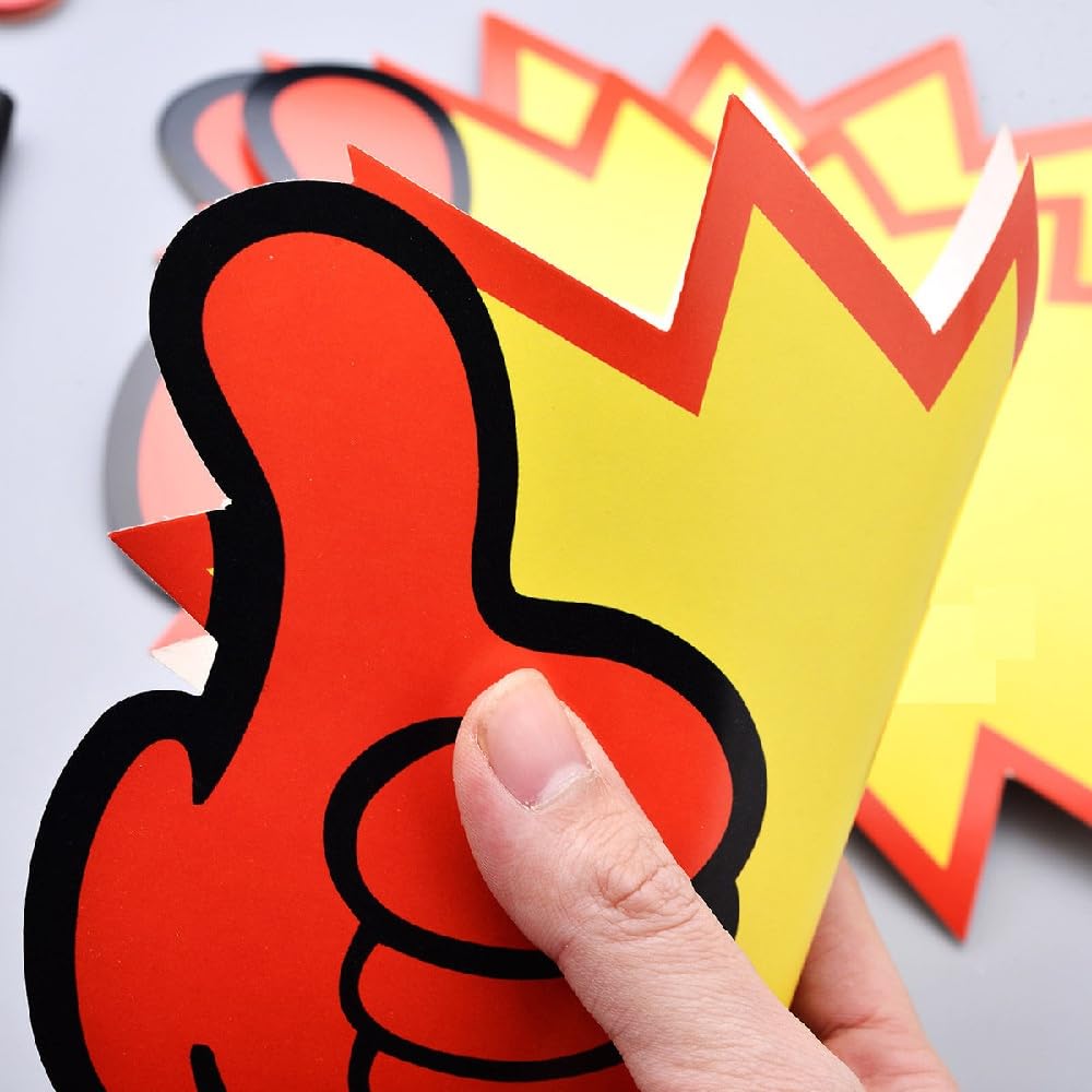 100 Etichette Prezzo A Forma Di Stella 8x11cm - Cartellini Vendita Per Negozi E Offerte - Foto 3