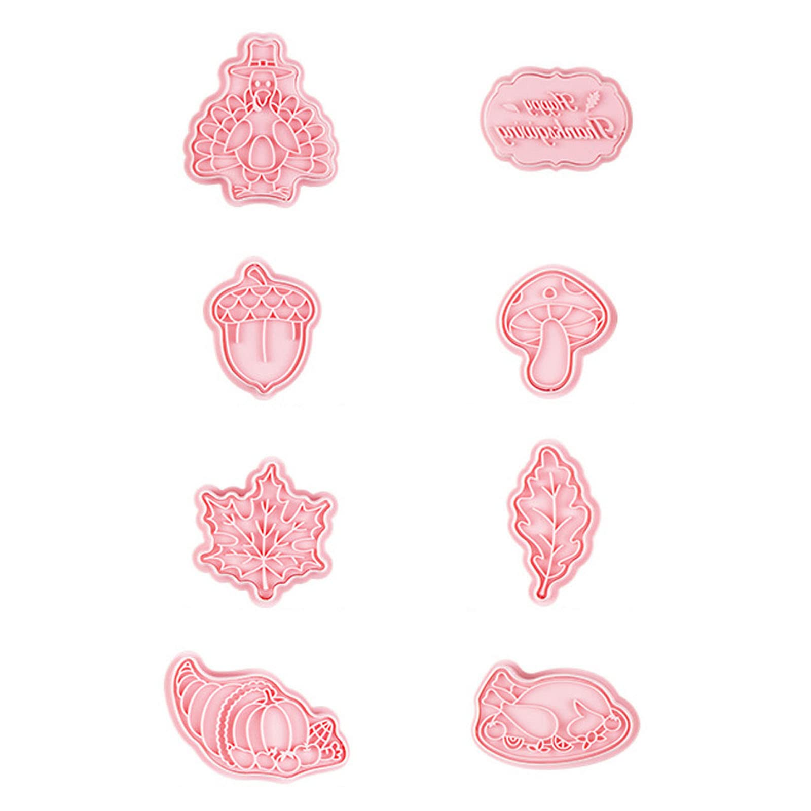 Buxuaaaa B Uxuaaaa Of 8 Thanksgiving Themed Cookie Cutter Thanksgiving Series Design Cookie For Aking