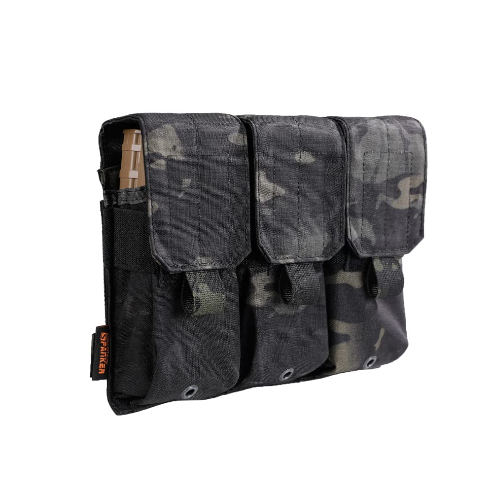 EXCELLENT ELITE SPANKER Tactical M4 Mag Pouch Single/Double/Triple Mag Pouch for M4 M14 M16 AR15 AR10 G36 Magazine