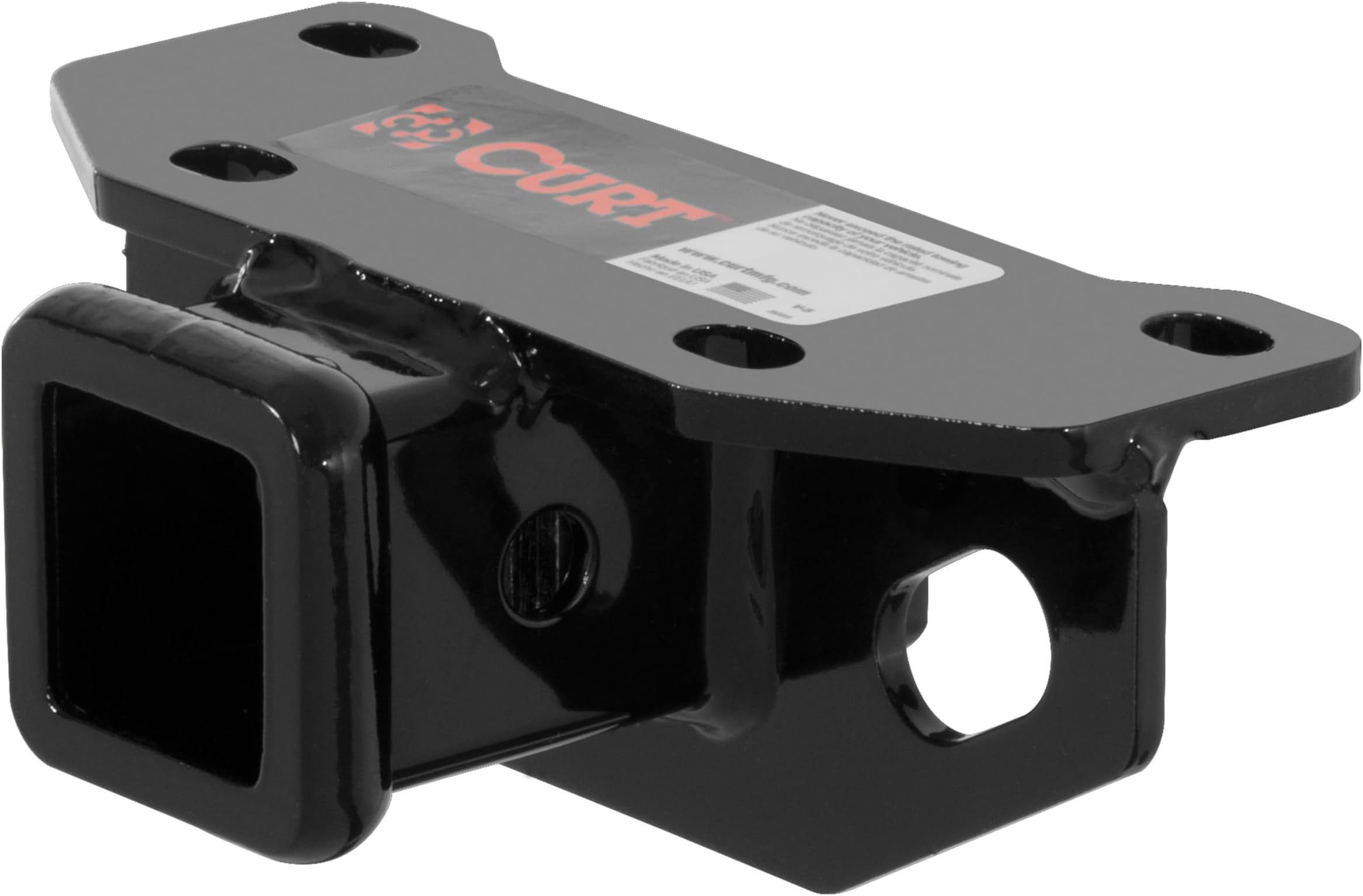 13043 Class 3 Trailer Hitch, 2-Inch Receiver, Fits Select Lexus GX460, GLOSS BLACK POWDER COAT