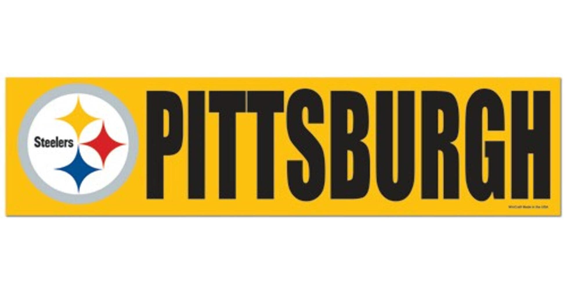 NFL Bumper-Sticker / Aufkleber Pittsburgh Steelers