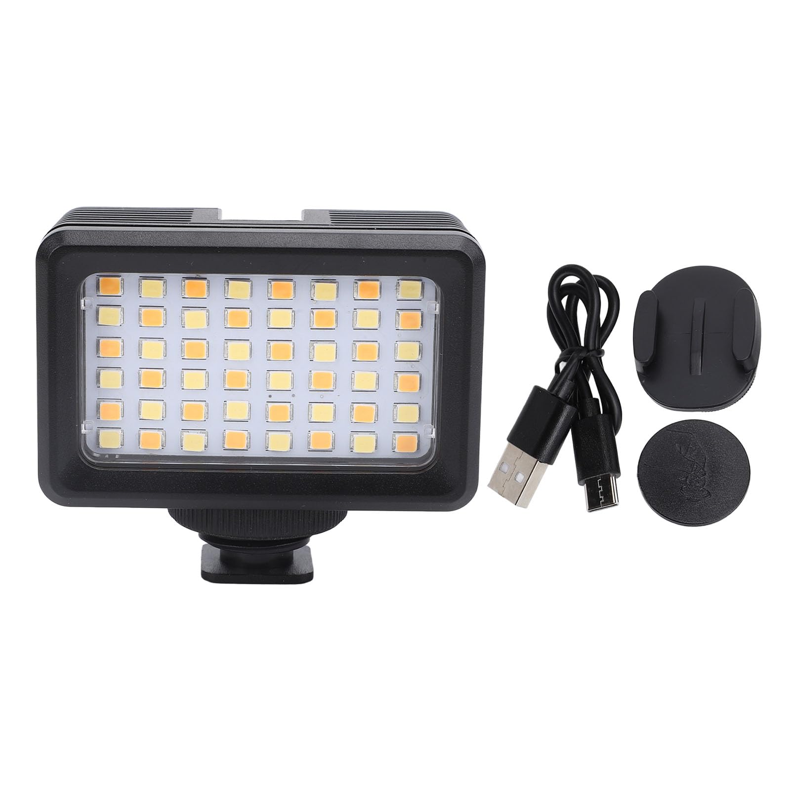 Nutriess Underwater LED Video Light 40m 2700K to 5600K Portable Dive Camera Lamp for Action Photography