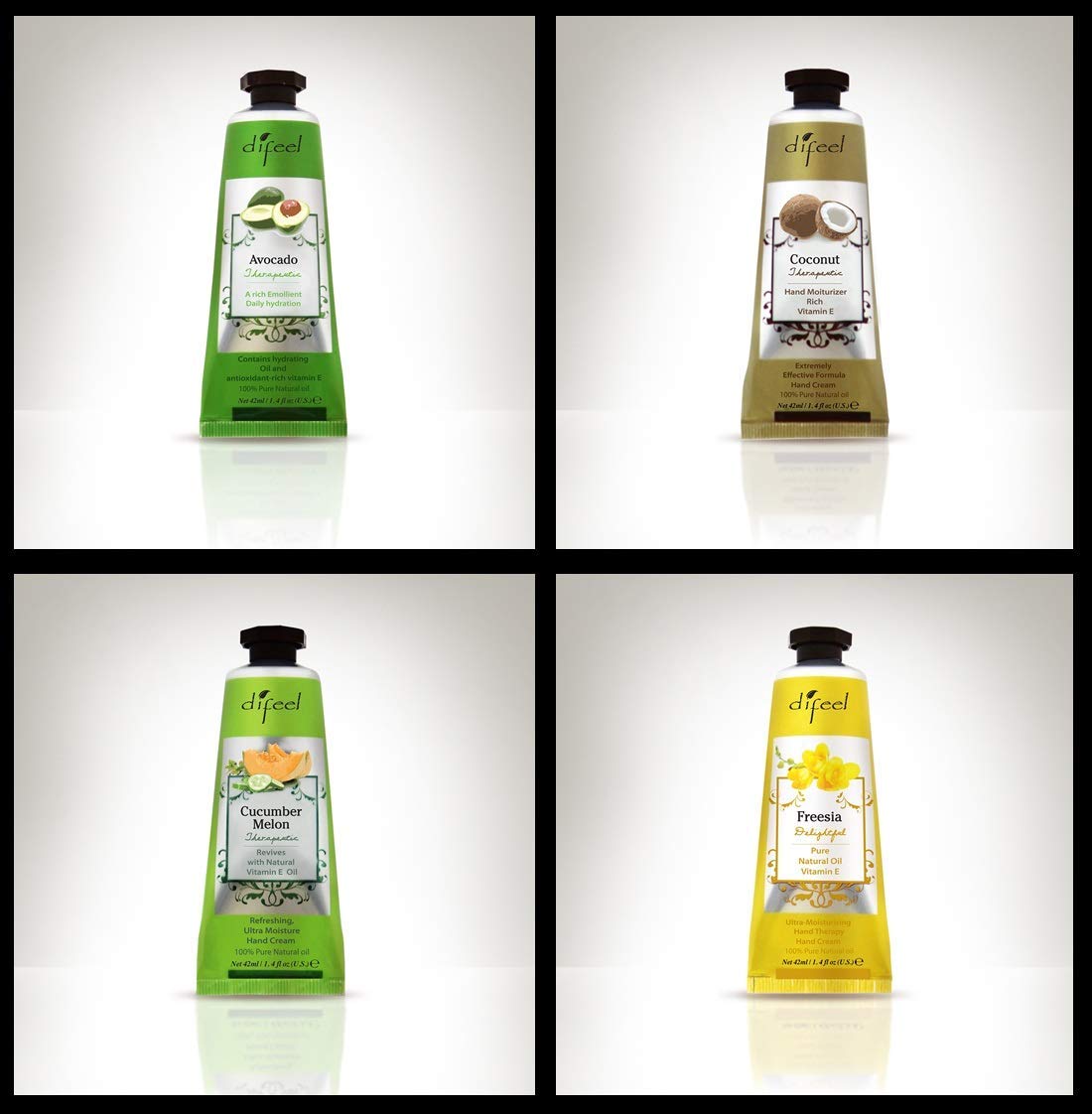 Difeel Luxury Hand Creams - The Bakers Dozen 12+1 Piece Collection