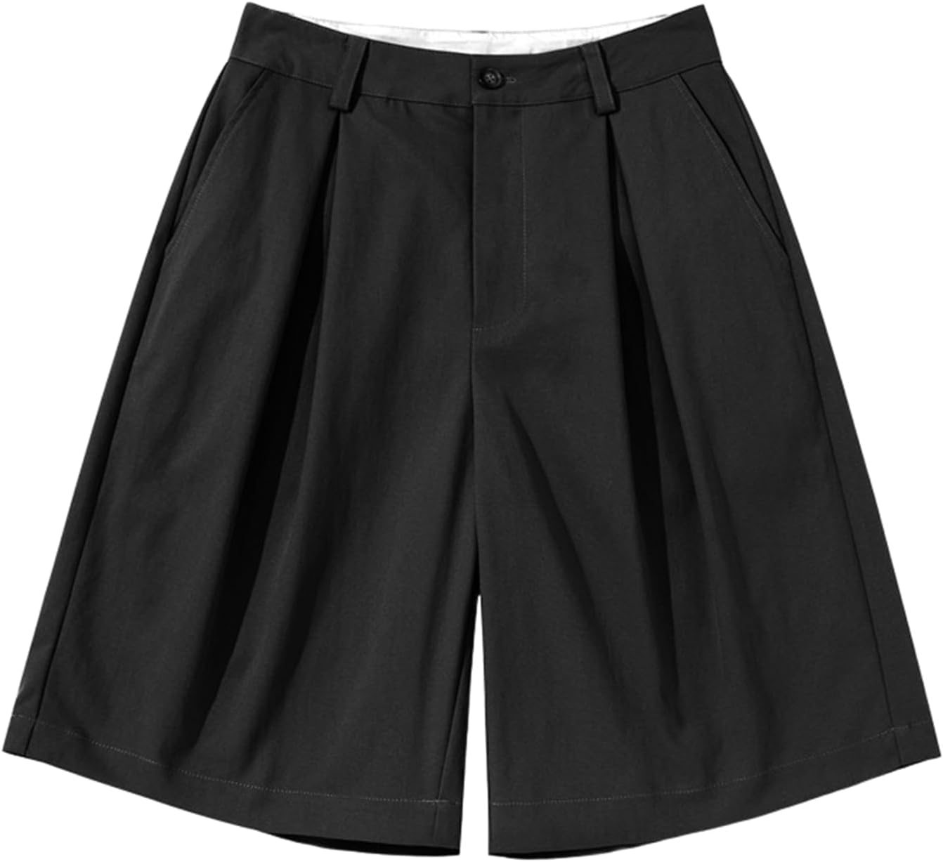 Men American Shorts Summer Loose Wide Leg Casual Shorts