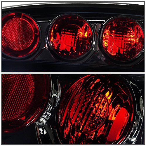Compatible With Silverado Gmt800 4Pc Pair Of Smoked Lens Clear Corner Headlight+Smoked Lens Altezza Style Tail Light #TOP4