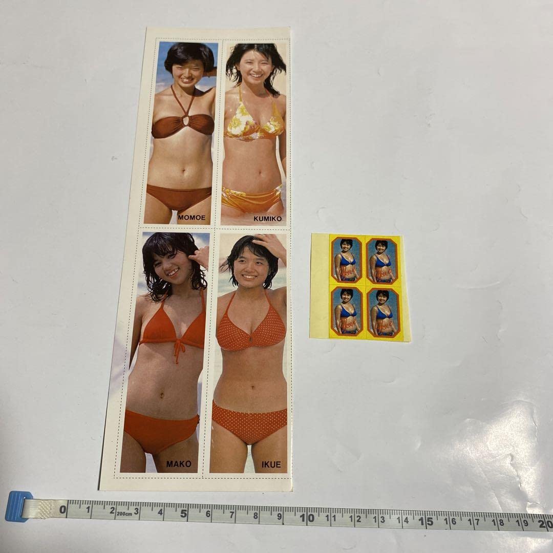 百恵•真子•久美子•郁恵　付録水着ポスター 百恵•真子•久美子•郁恵 付録水着ポスター Amazon.co.jp: 山口