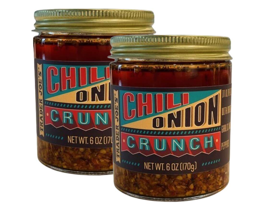 Trader joe's Chili Oignon Crunch (lot de 2)