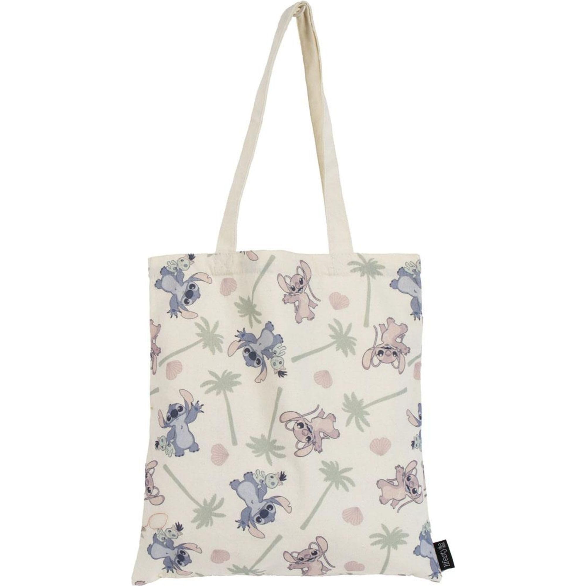 Cerda Women's Beige Tote Bag Disney Stitch