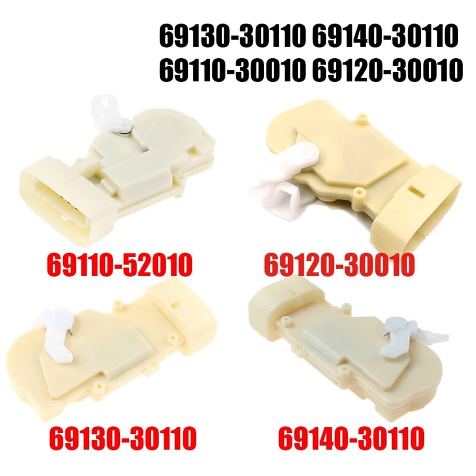 Amazon | ドア ロック アクチュエーター 69130-30110 69140-30110