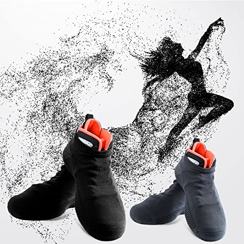 Satinior OTHER 4 Pairs Dance Shoe Socks Over Sneaker thumb #5