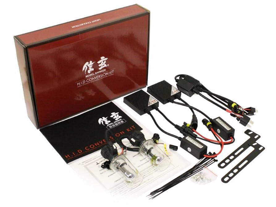 信玄　HIDキット  （H4リレー付） Amazon | 信玄 プレミアムHIDキット H4 リレーレス 35W 6000K