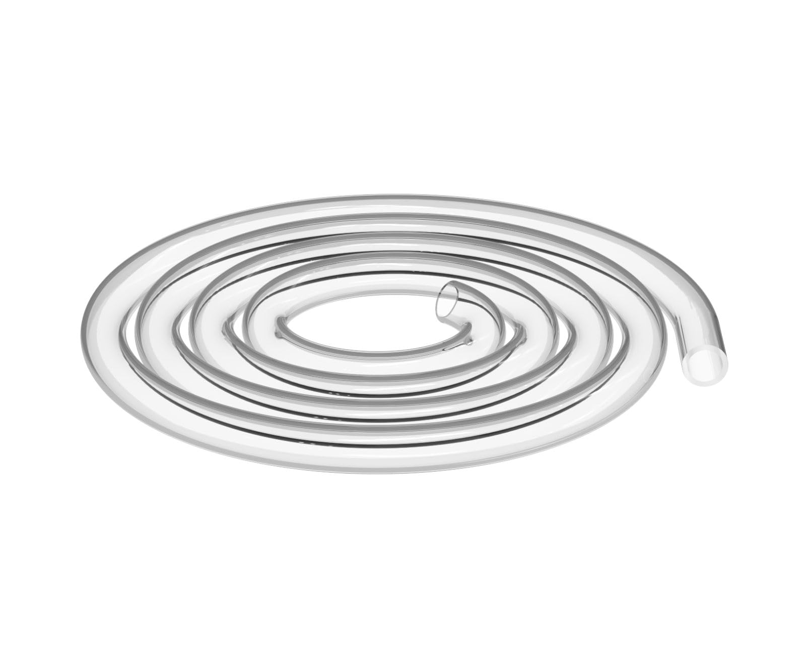 PrimoFlex LRT Custom Watercooling Flexible Tubing -3/8in.ID x 5/8in.OD, 10 feet Bundled with System Prep and Coolant, Made with Premium Materials, Proudly Made in The USA - Crystal Clear