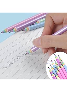 鉛筆 レインボー鉛筆 10本セット 学校 入学 入園 可愛い Amazon | 鉛筆 えんぴつ かきかた レインボー鉛筆 Rainbow
