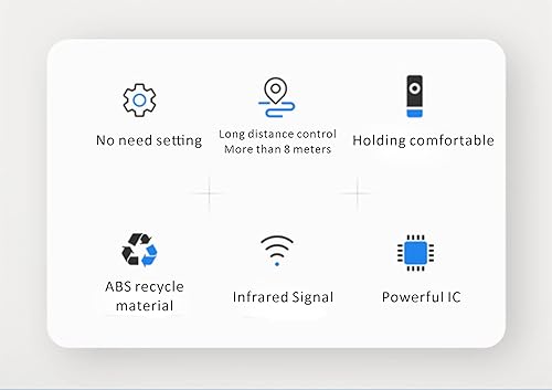 Miniatura 6 de Remoto de repuesto para TV Roku. Compatible con TCLHisenseSharpPhilipsOnnElementInsigniaWestinghouse Roku TV (no para Roku Stick o Box) (control