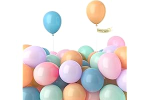 Party Pastel Balloons: A Rainbow of Cheer for Your Celebrations