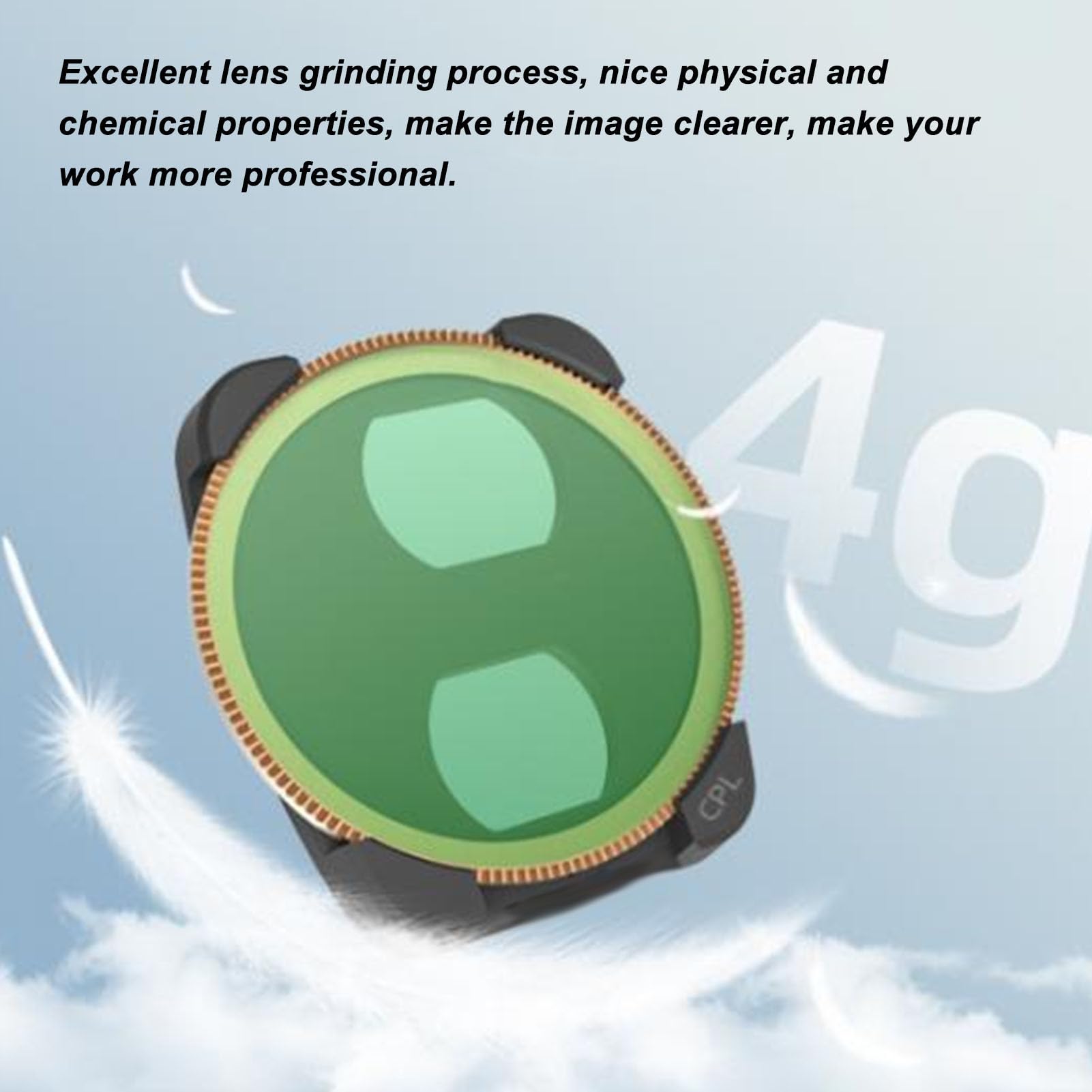 Juego de filtros para drones, filtros profesionales de vidrio óptico MCUV CPL ND4 ND8 para entusiastas de la fotografía AIR 3