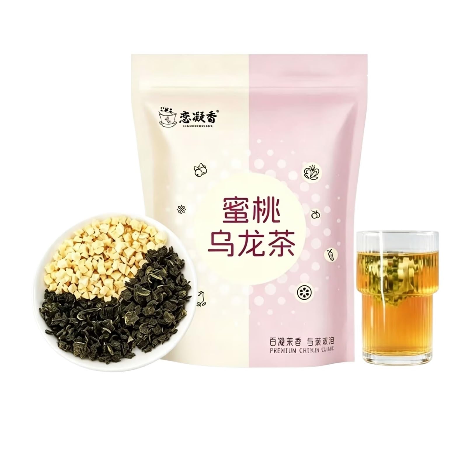Thé Oolong à la pêche, sachets de 75 g (3 g X 25 sachets)(3pcs)