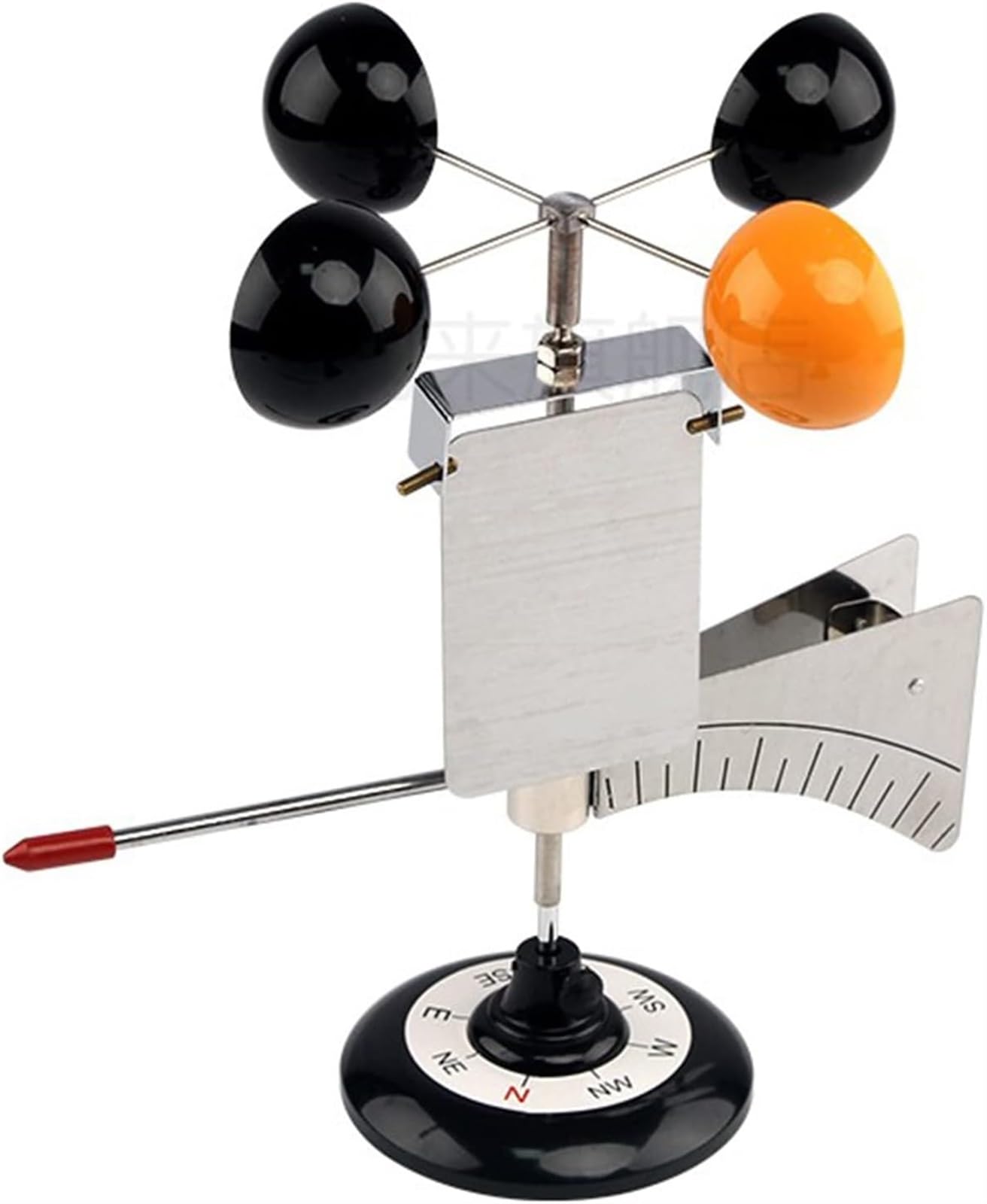 VERIMP Wind Anemometer Wind Anemometer Science Experimental Equipment Geography Teaching Instrument Wind Vane Model Elementary School Science Experiment Equipment Geography TWind Anemometer