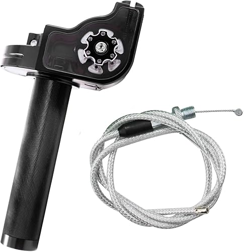 Motorcycle Throttle Grip 78" 22mm CNC Aluminum Quick Twister with Throttle Cable for CR CRF EXC XR TTR CB SSR CRF230 50 70 110 125 230 250 Dirt Pit