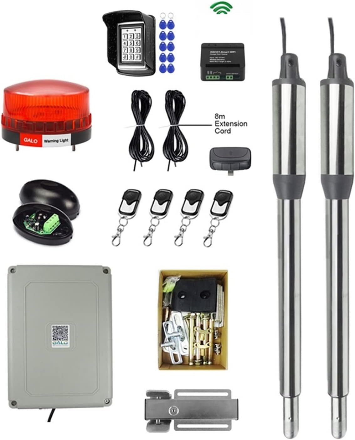 Automatic Gate Opener Kit Heavy Duty Automatic Double Swing Gate Opener