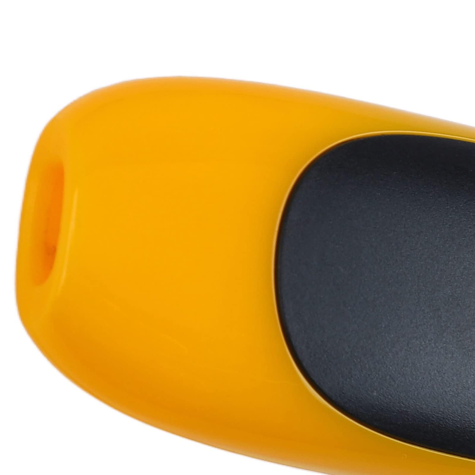 Elektryczny Kazoo 11 Cm Profesjonalny Przenośny Zestaw Kazoo z żywicy ze Stopu Aluminium z Przetwornikiem Membranowym Rejestratora Zapewniającym wydajność (Żółty)