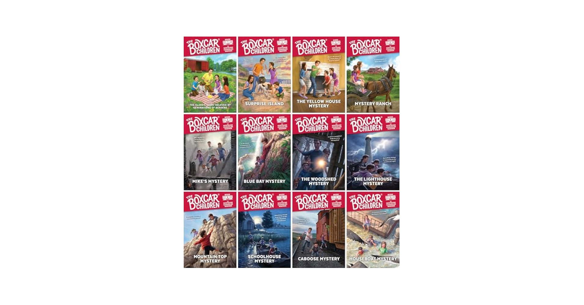 Boxcar Children Books: Volume 1 - 12 ( 12 Book Set