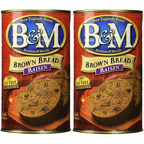 B & M BREAD BROWN RAISIN, 16 oz (Pack of 2) Cover