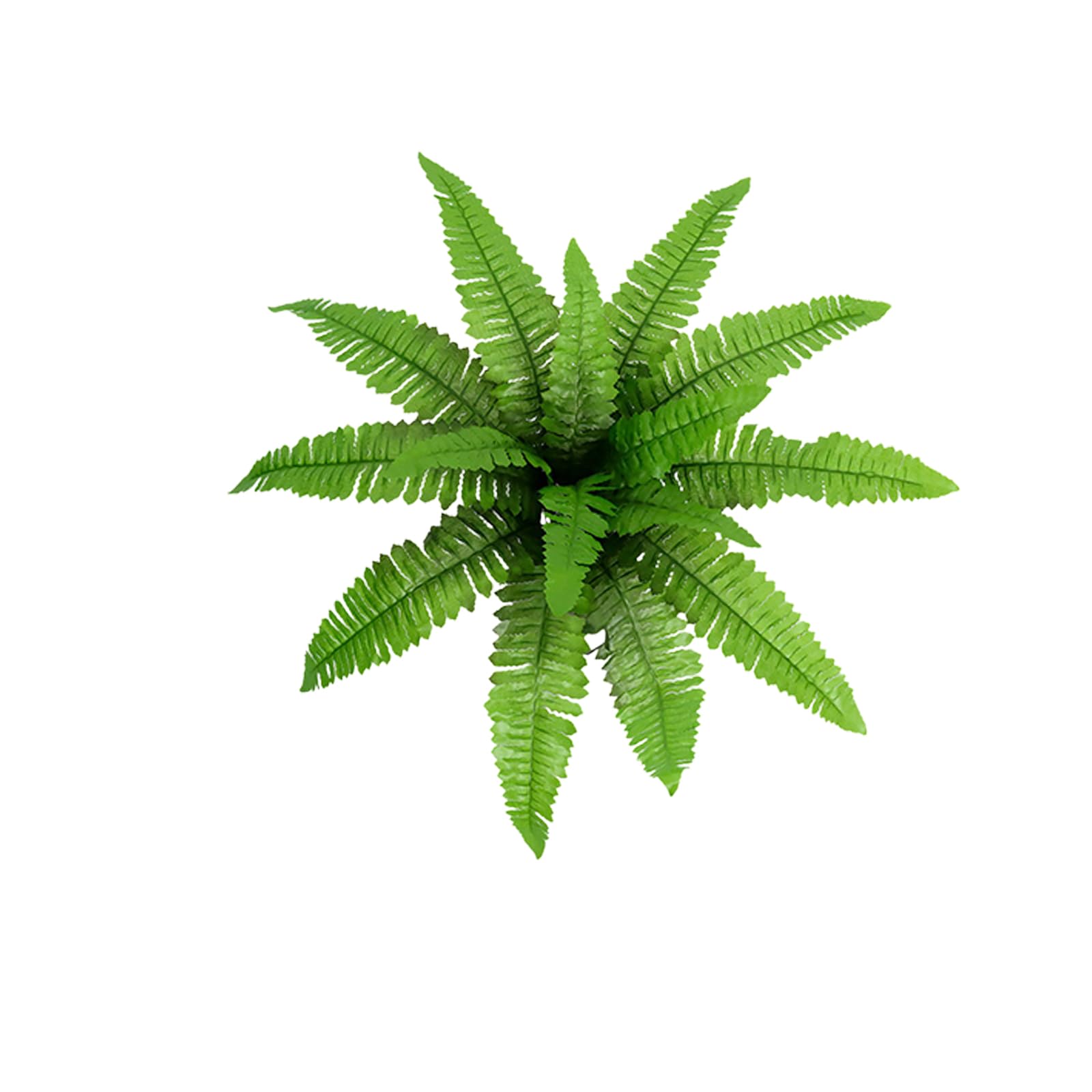 Upkeep Artificial Fern Plant for Home Decor, Faux Greenery Accent for Shelf, Table and Everyday Entryway Styling Faux Fern Decor Greenery Accent Shelf Styling Entryway Artificial Foliage Piece Display