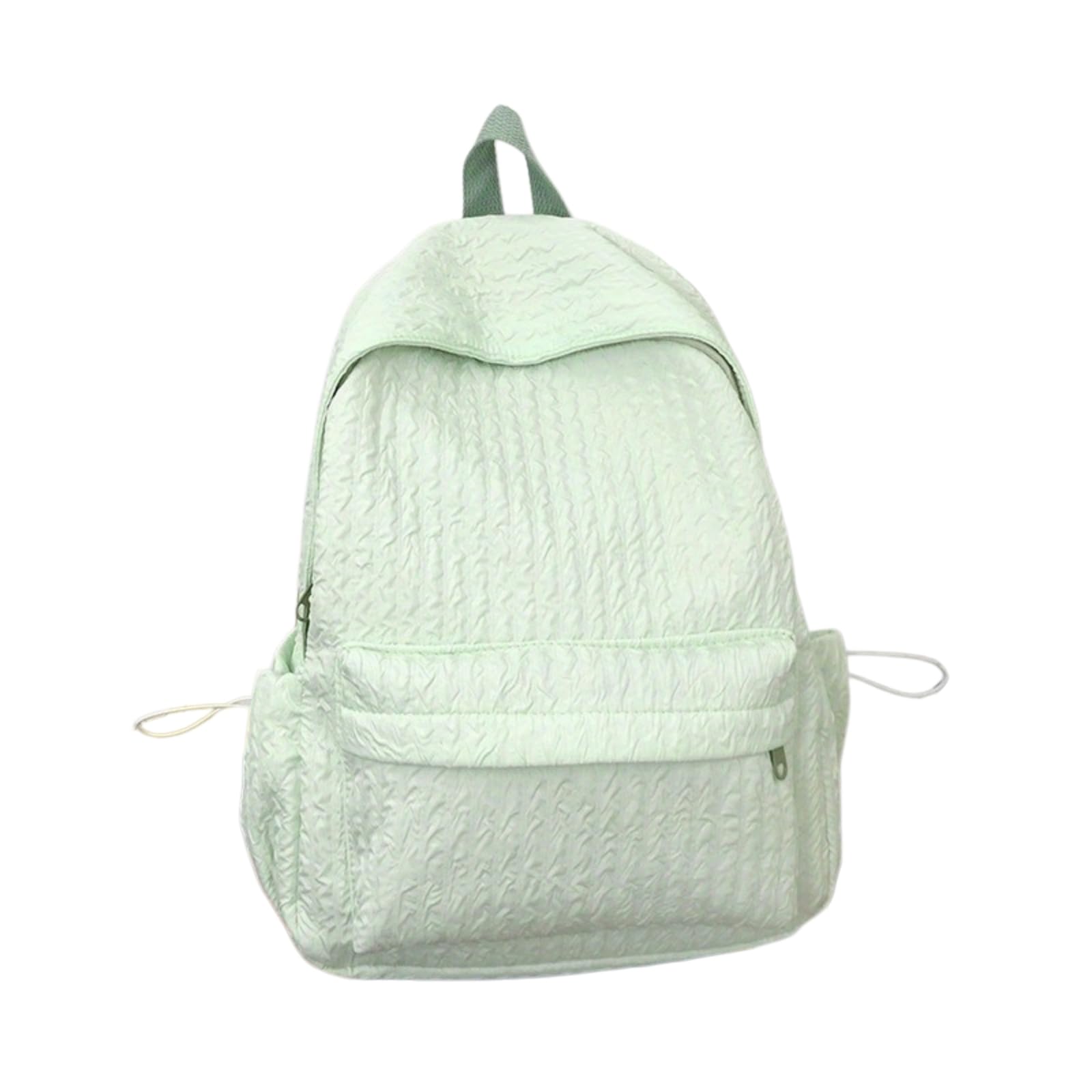 Zaino Imbottito, Scolastico Portatile Casual per Ragazzi della Scuola Superiore Ragazze Viaggio Giornaliero-Black