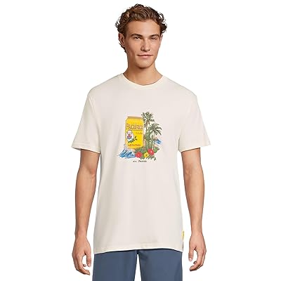 Quiksilver Pacifico Sunstroke Short Sleeve Screen T Shirts Men