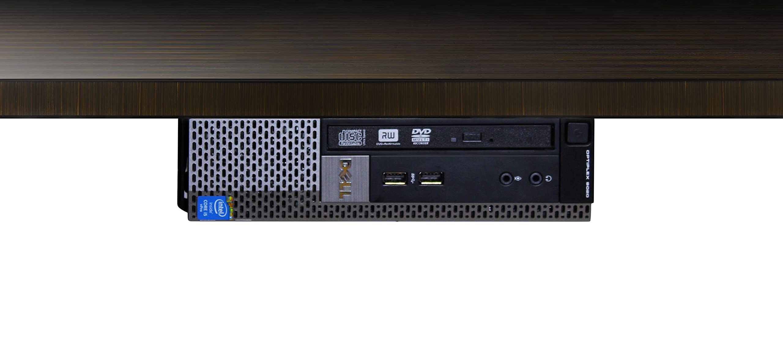 HumanCentric SFF Under Desk PC Mount and PC Wall Mount Bracket for