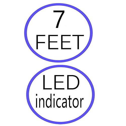 Miniatura 4 de Adaptador de CA y CC de 7 pies compatible con Anker A3390 (no compatible con otros modelos) Soundcore Rave Mini PartyCast Fuente de alimentación de