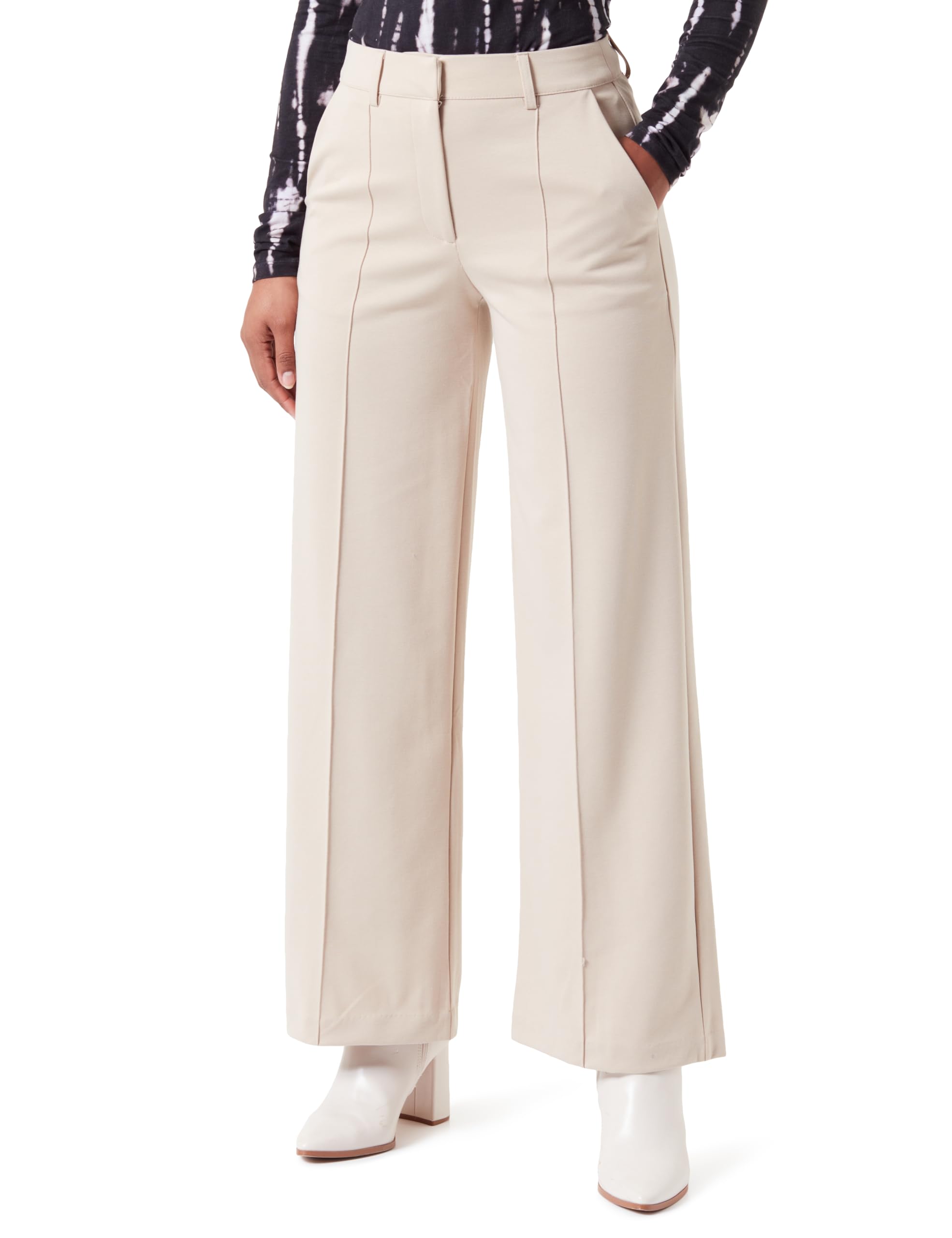 ICHI IHKATE SUS Office Wide PA Business Casual Pants,