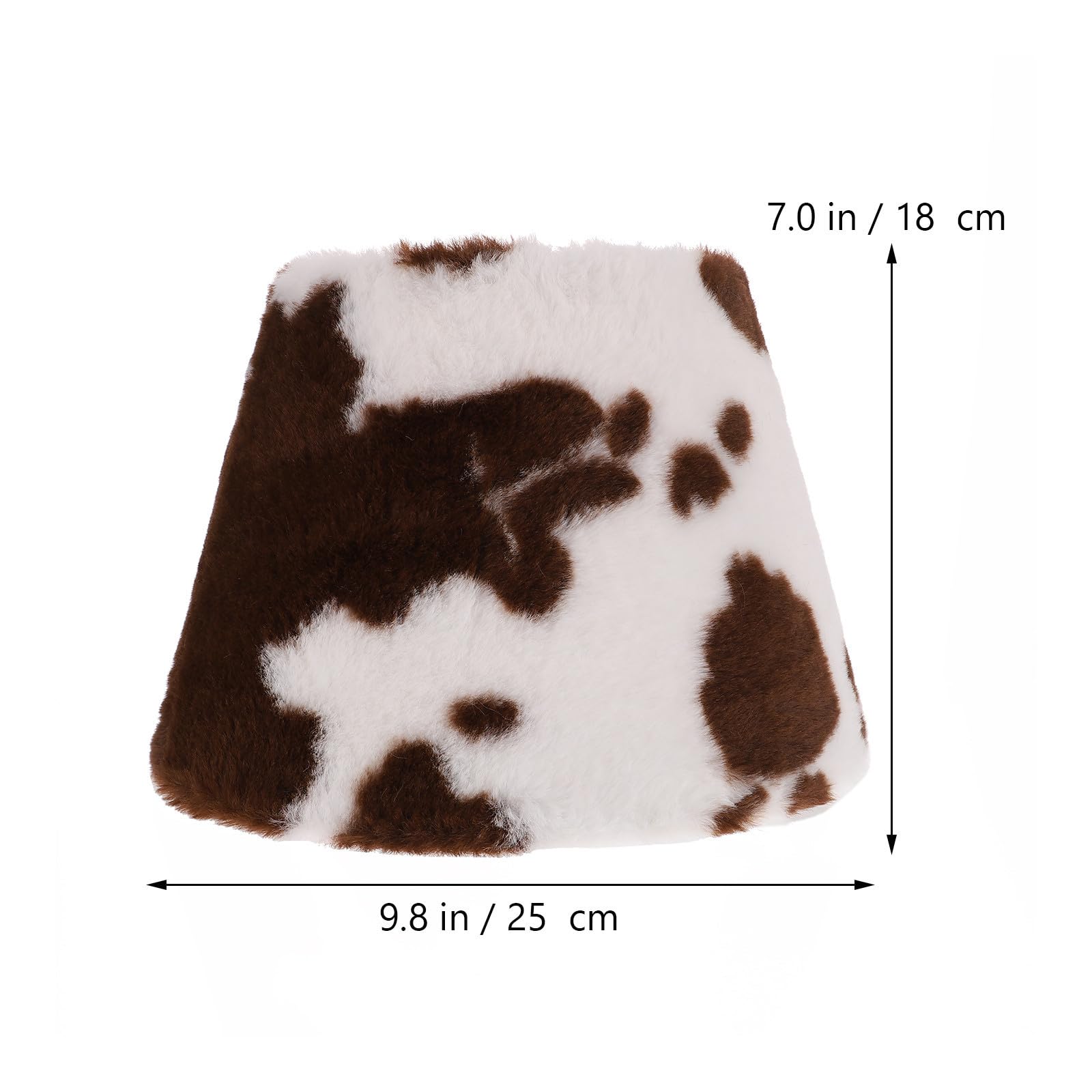 Vaguelly Paralume Facile Installazione o per Lampada da Tavolo in Peluche Design Creativo a Stampa Animale, Struttura Semplice Lampada da Salotto Comodino