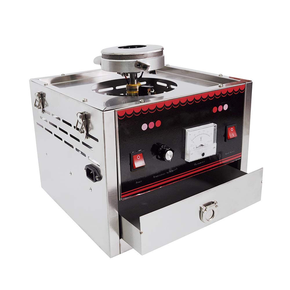 Liquor 110V 1000W Commercial Electric Cotton Candy Machine Automatic Fancy Wire Drawing Candy Floss Maker