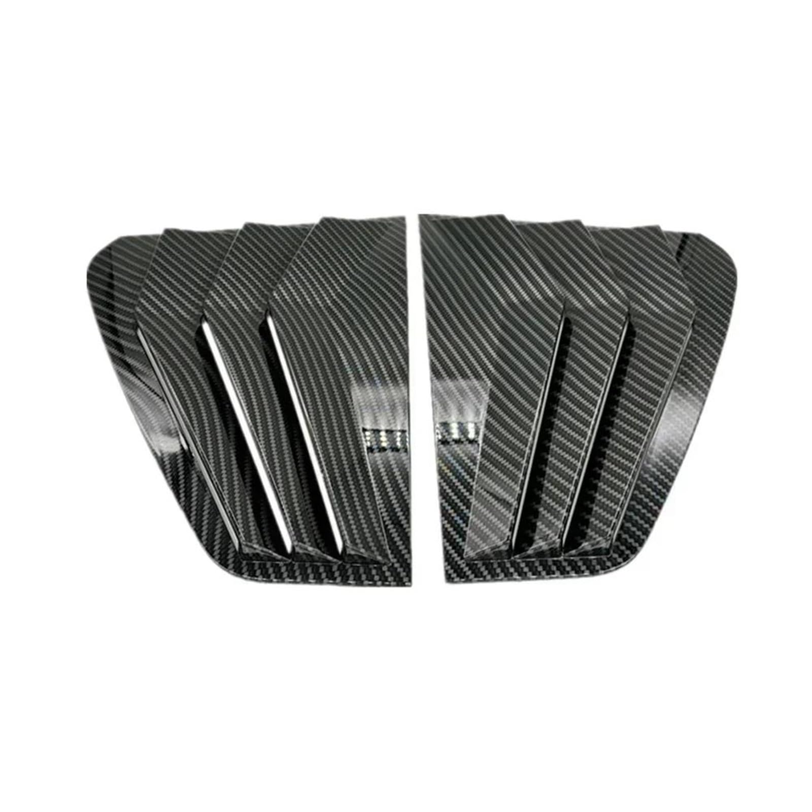 Becquet latéral Golf MK7 ABS carbone pour persienne fenêtre arrière