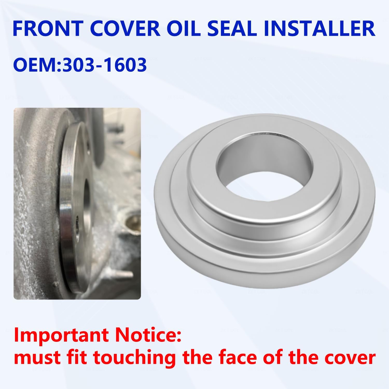 ZKTOOL Camshaft Timing Crankshaft Locking Tool Compatible with Ford 1.0L Ecoboost Latest Version Petrol Engine from 2018 Replace 303-1661, 303-1643, 303-018, 303-1604, 303-732, 303-1603