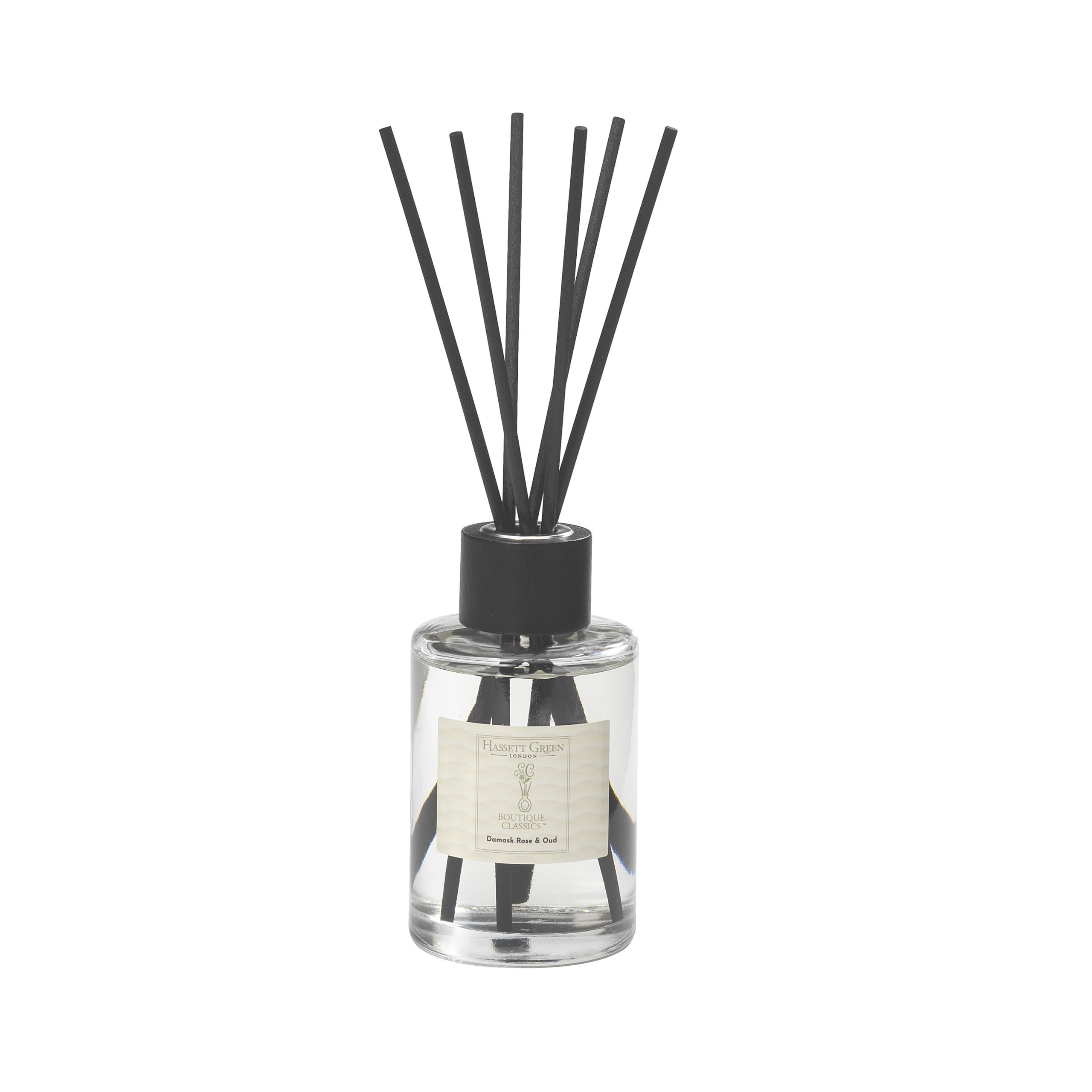 Hassett Green Damask Rose & Oud - Fragrance Oil Reed Diffuser 250ml
