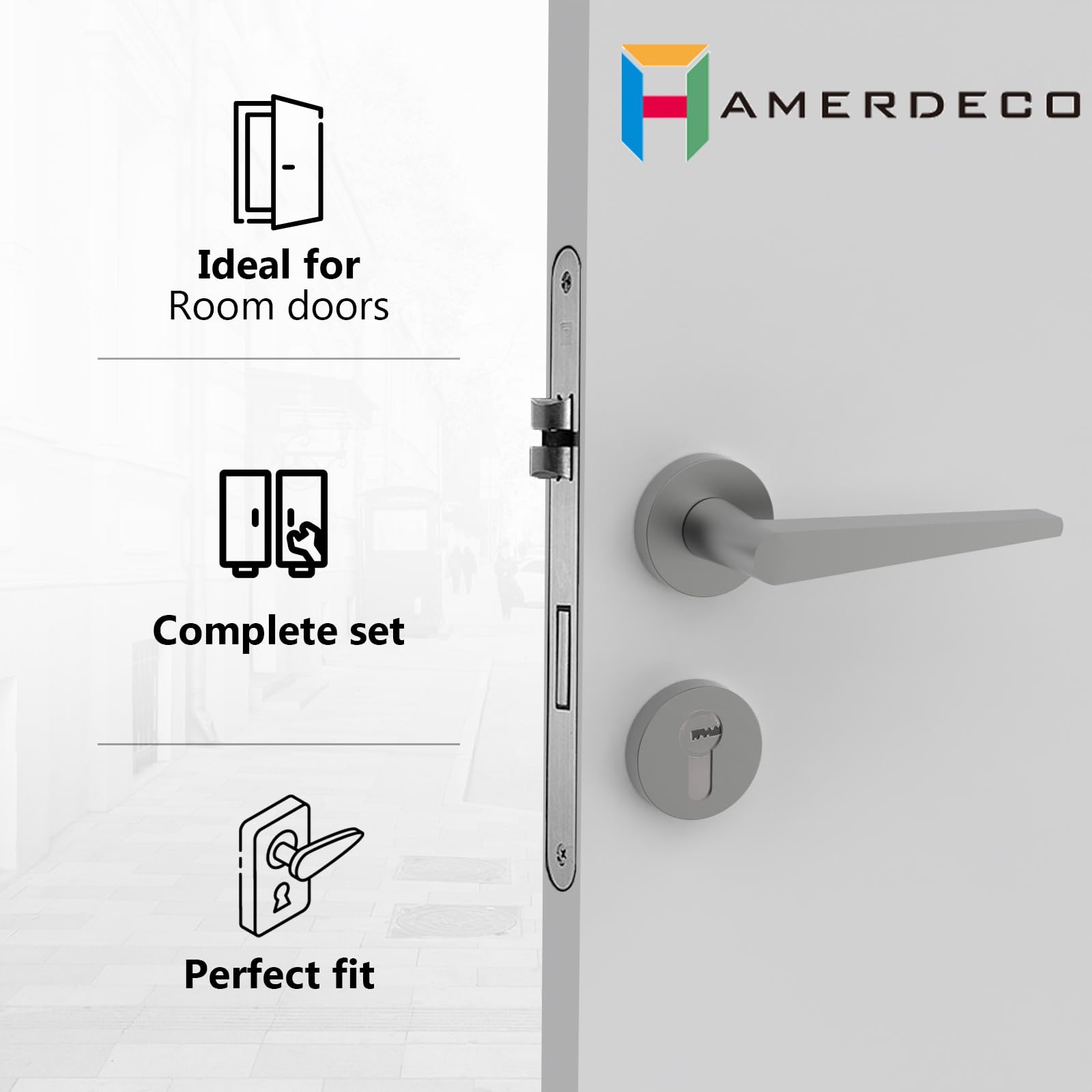 Maniglia Per Porta Interna RDS GUEST-U - Foto 5