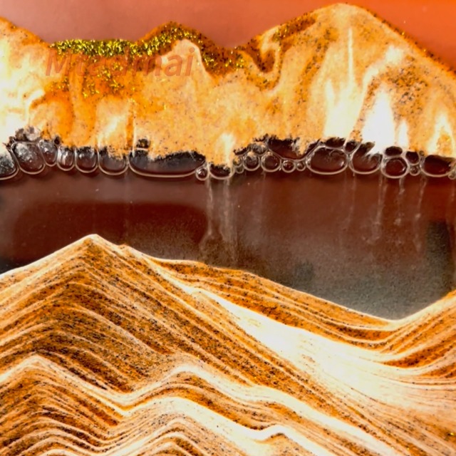 砂浜の絵 (アメリカで購入) Amazon.com - Mtadmai 24