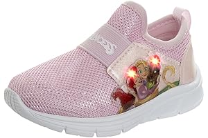 Girls' Disney Encanto Shoes - Mirabel, Luisa, Isabela Laceless Light-Up Sneakers: Magical...