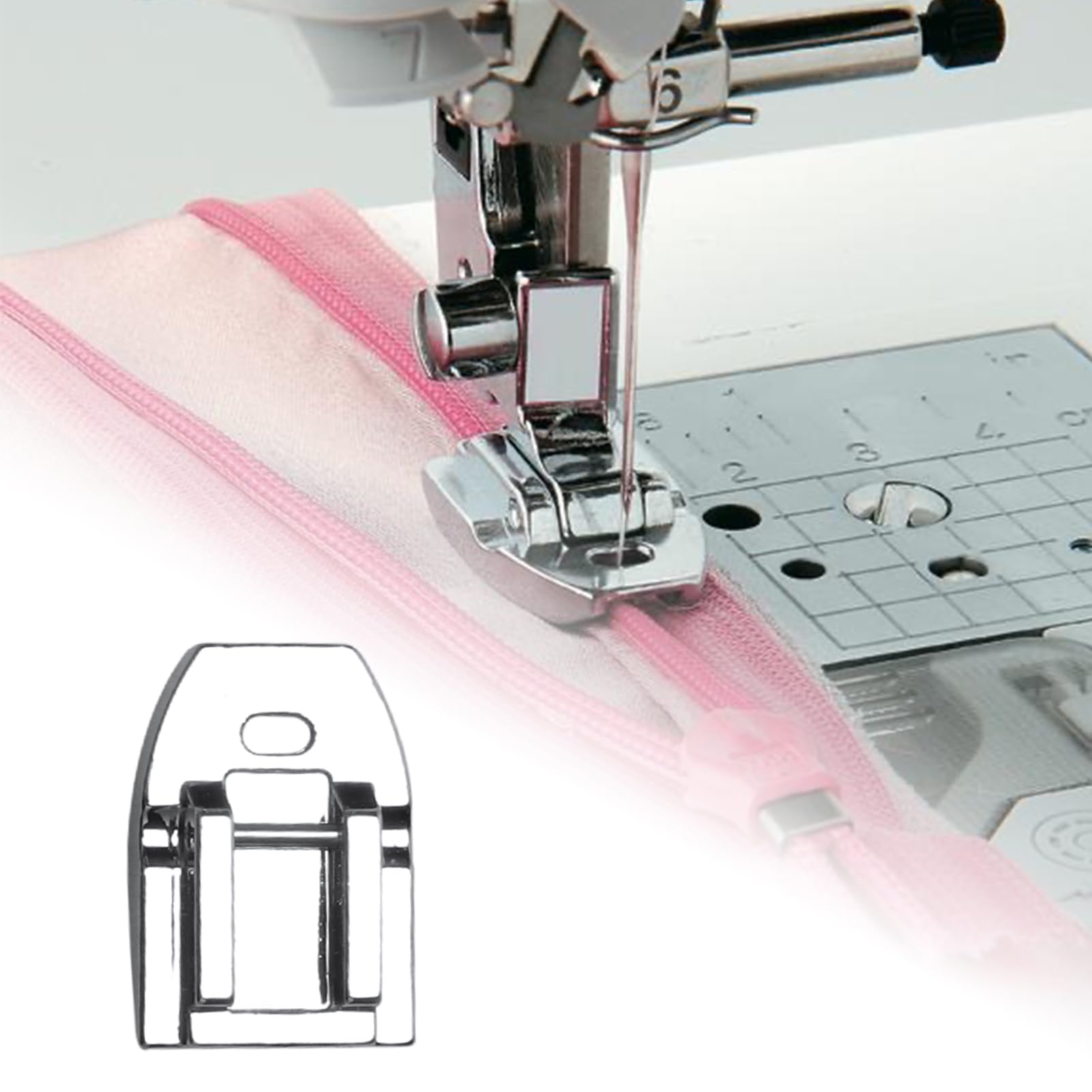 Canette Machine A Coudre Brother Kit De 5 Pieds Presseur Pour Machine à Coudre - Pied Fermeture éclair, Etc. - Compatible Brother, Singer, Janome Kit Pieds-de-biche Multifonction