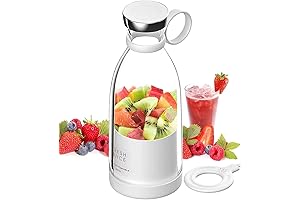 OTPEIR Personal Size Blender: Portable, Battery-Powered, USB-Rechargeable for Fresh Juice on the Go