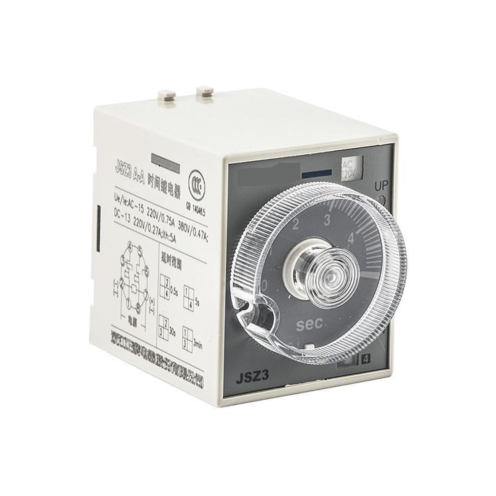 Relé temporizado, Relé Temporizador JSZ3 JSZ3A-F AC220V | 710038911000026