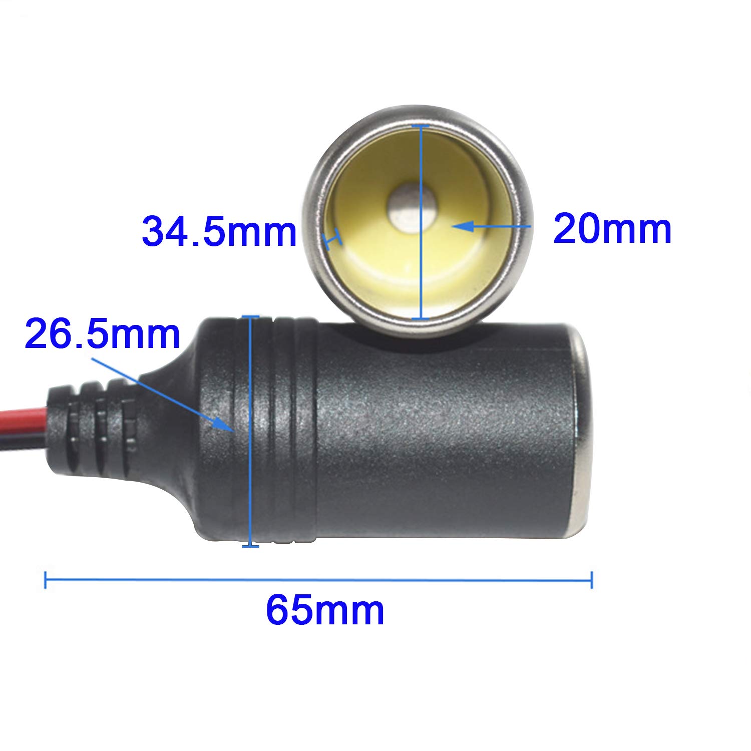 solar panel cigarette lighter outlet Amazon.com: OUOU Solar Connector Cable - 14 AWG Heavy Duty Extension Cable  to 12V-24V Female Cigarette Lighter Socket