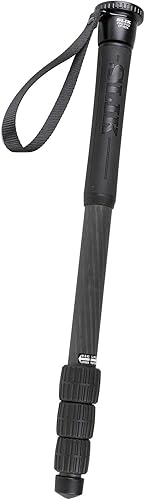 SLIK Pro Pod CF-834 Monopod de fibra de carbono negro (618-834)