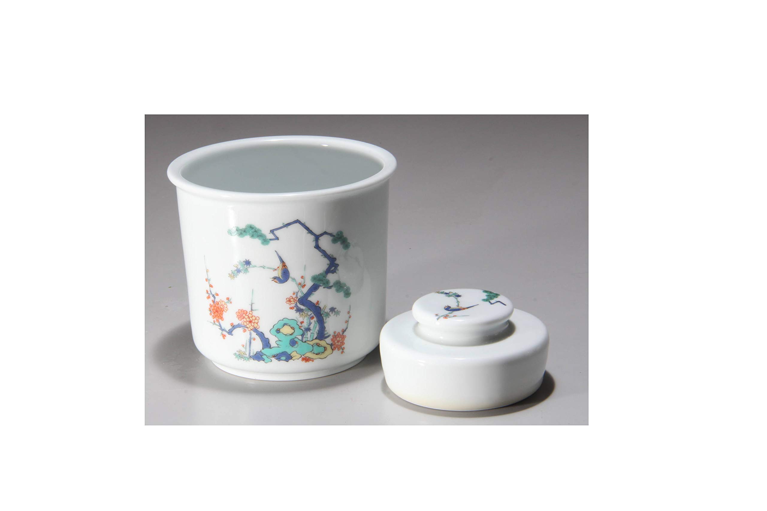 Amazon｜有田焼一夜漬け 漬物器 重石付き 松竹梅 容器・重石各1個